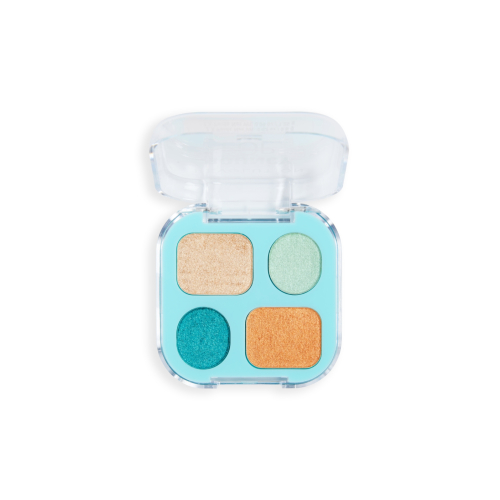 Makeup Revolution - Mini shadow palette Bouncy Pop - Aqua Splash
