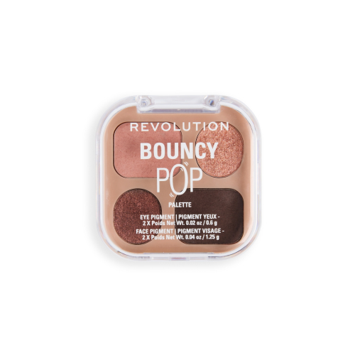 Makeup Revolution - Mini shadow palette Bouncy Pop - Ember