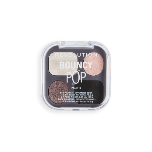 Makeup Revolution - Mini shadow palette Bouncy Pop - Moonlight