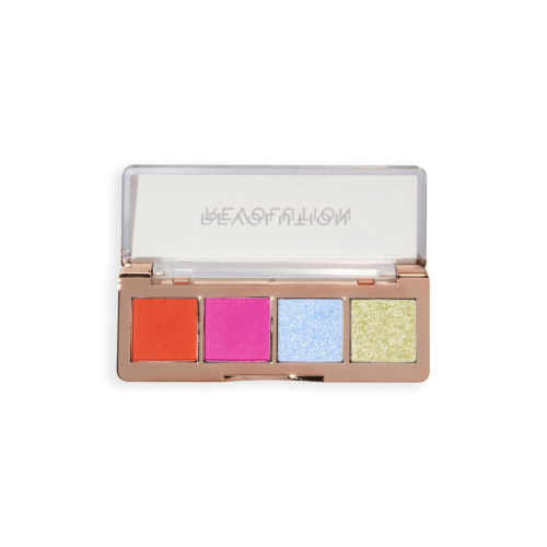 Makeup Revolution - Mini Eyeshadow Palette - The Vibrant Icon Edit Brights