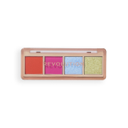 Makeup Revolution - Mini Eyeshadow Palette - The Vibrant Icon Edit Brights