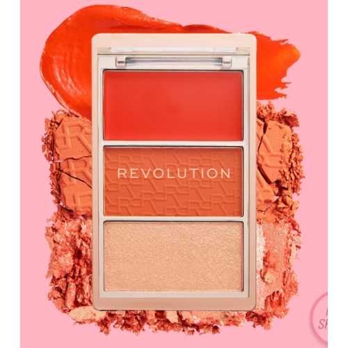 Makeup Revolution - Blush Palette Icon Blush - Tangerine Tease