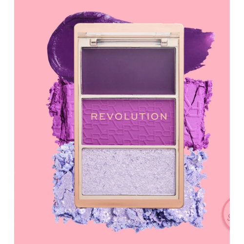 Makeup Revolution - Blush Palette Icon Blush - Violet Vogue