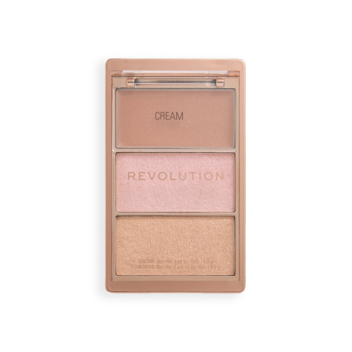 Makeup Revolution - Highlight Icon Highlighter Palette - Molten Bronze