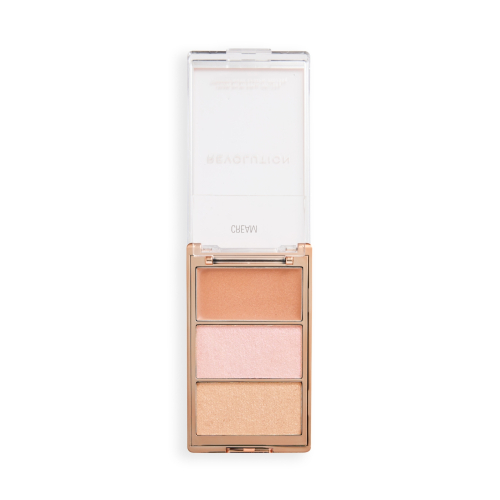 Makeup Revolution - Highlight Icon Highlighter Palette - Molten Bronze
