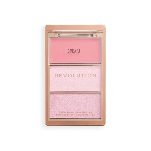 Makeup Revolution - Highlight Icon Highlighter Palette - Pink Posse
