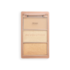 Highlight Icon Highlighter Palette - Rosy Gold Glow