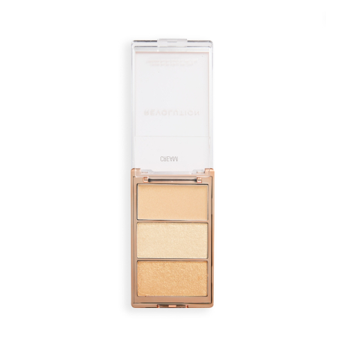 Makeup Revolution - Highlight Icon Highlighter Palette - Rosy Gold Glow