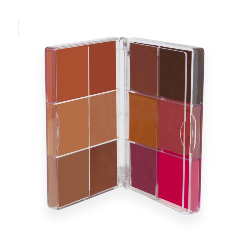 Makeup Revolution - Face Palette Everything Base Face Icon Complexion - Dark