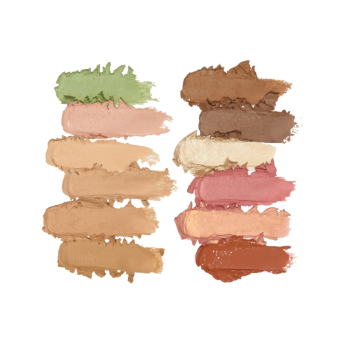 Makeup Revolution - Face Palette Everything Base Face Icon Complexion - Light