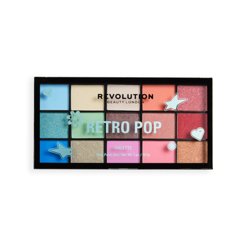 Makeup Revolution - Eyeshadow Palette Reloaded - Retro Pop