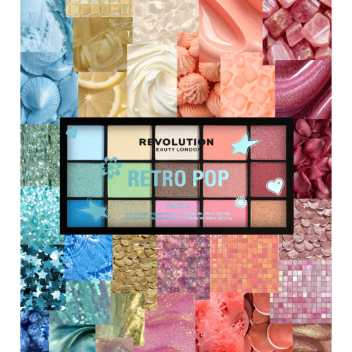 Makeup Revolution - Eyeshadow Palette Reloaded - Retro Pop