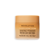 Makeup Revolution - Loose powder for baking Translucent Glow - Fair to Light