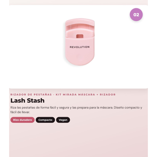 Makeup Revolution - Wispify False Lash Mascara Set + Lash Stash Eyelash Curler