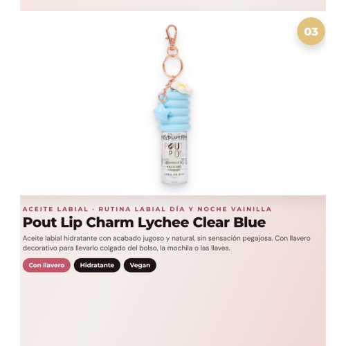 Makeup Revolution - Lip Mask Set Juicy Peptide Pudding - Frosted Vanilla + Lip Balm Juicy Peptide - Clear Ice + Lip Oil Pout Lip Charm - Lychee Clear Blue