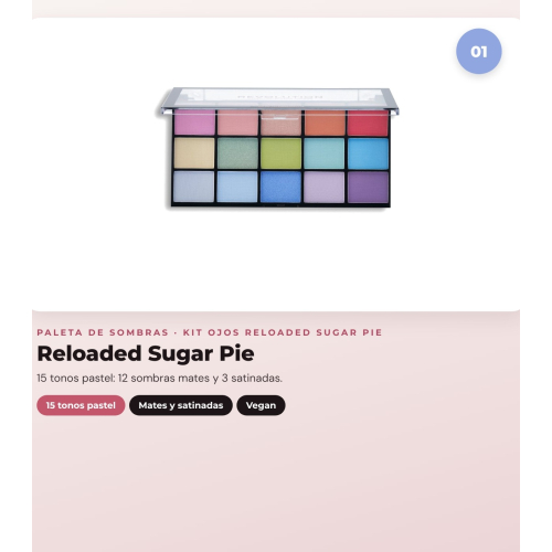 Makeup Revolution - Eyeshadow Palette Set Reloaded -  Sugar Pie + Eyeliner Kohl - Blue + Eyeliner Streamline Waterline Eyeliner Pencil - Gold