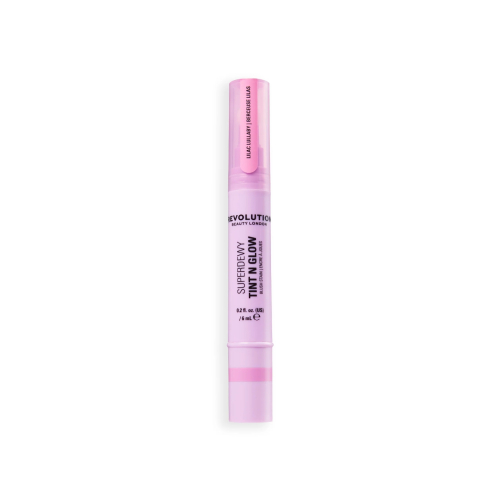 Makeup Revolution - *Super Dewy* - Liquid blush Tint N Glow - Lilac Lullaby