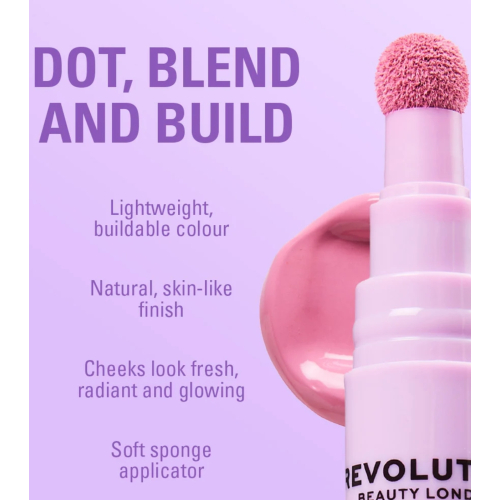Makeup Revolution - *Super Dewy* - Liquid blush Tint N Glow - Primrose Pink