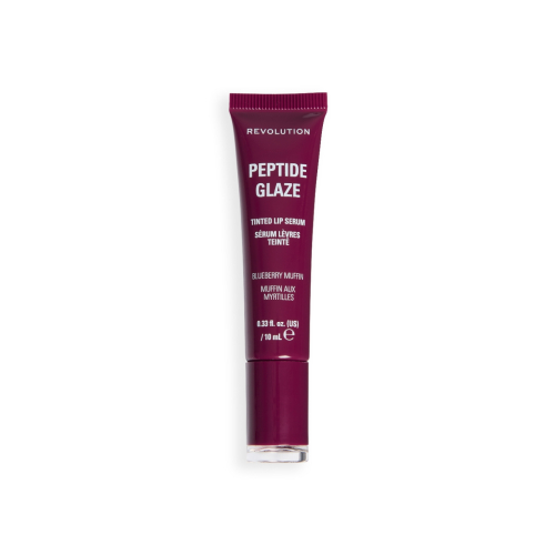 Makeup Revolution - Lip Tint with Serum Peptide Glaze - Blueberry Muffin