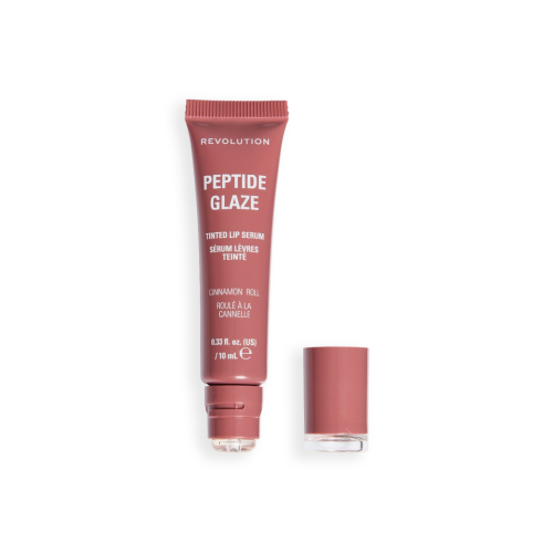 Makeup Revolution - Lip Tint with Serum Peptide Glaze - Cinnamon Roll