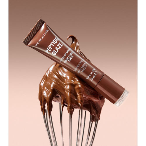 Makeup Revolution - Lip Tint with Serum Peptide Glaze - Hazelnut Spread