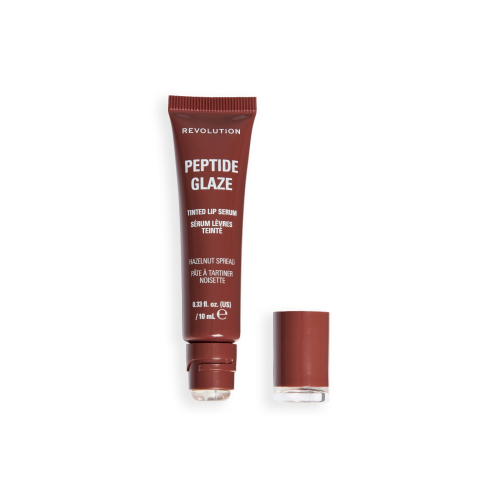 Makeup Revolution - Lip Tint with Serum Peptide Glaze - Hazelnut Spread