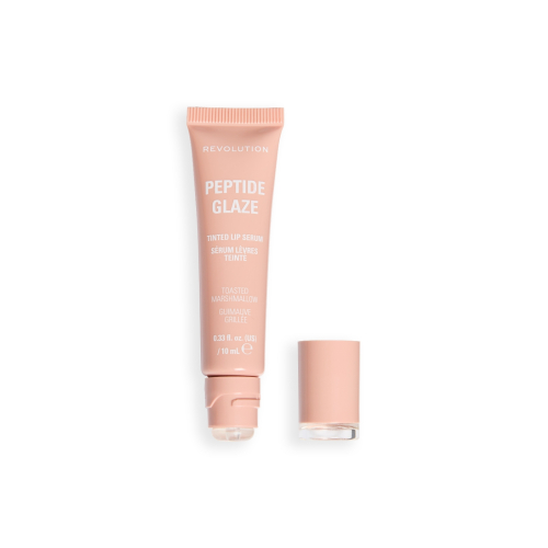 Makeup Revolution - Lip Tint with Serum Peptide Glaze - Toasted Marshmallow
