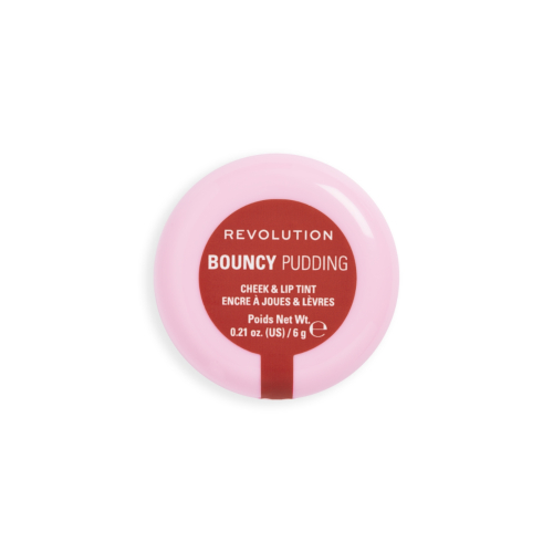 Makeup Revolution - Cheek and Lip Tint Bouncy Pudding - Brush Drift