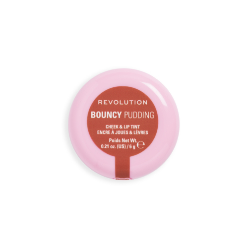 Makeup Revolution - Cheek and Lip Tint Bouncy Pudding - Peach Veil