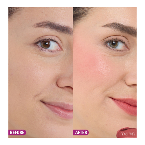 Makeup Revolution - Cheek and Lip Tint Bouncy Pudding - Peach Veil