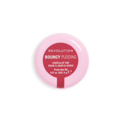 Makeup Revolution - Cheek and Lip Tint Bouncy Pudding - Pink Mood