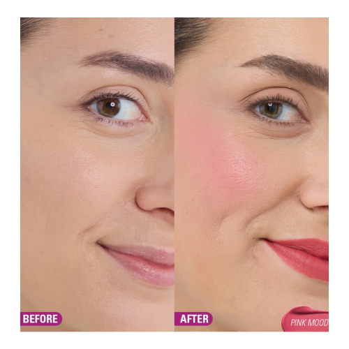 Makeup Revolution - Cheek and Lip Tint Bouncy Pudding - Pink Mood
