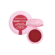Makeup Revolution - Cheek and Lip Tint Bouncy Pudding - Pink Mood