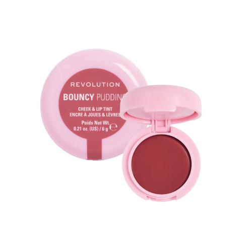 Makeup Revolution - Cheek and Lip Tint Bouncy Pudding - Rosy Cloud