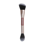 Maria Orbai - Double-ended face brush Soft Vegan Brush Brownie - MO. 05