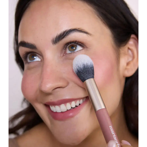 Maria Orbai - Double-ended face brush Soft Vegan Brush Brownie - MO. 05
