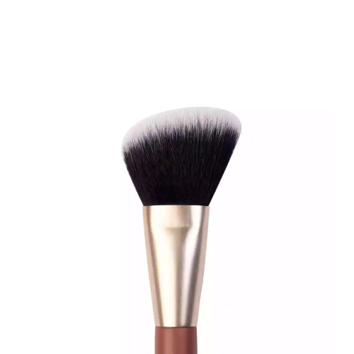 Maria Orbai - Double-ended face brush Soft Vegan Brush Brownie - MO. 05