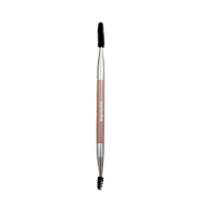 Maria Orbai - Double-ended eyebrow and eyelash brush Soft Vegan Brush Brownie