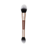 Maria Orbai - Double-sided face brush Soft Vegan Brush Brownie - MO. 02
