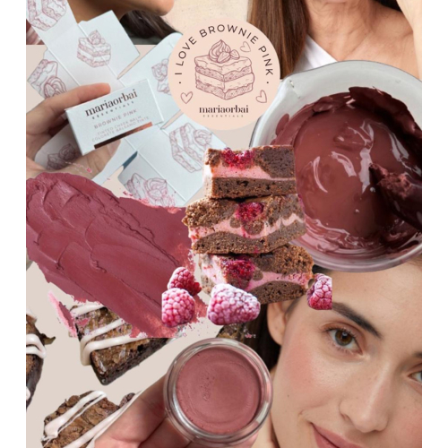 Maria Orbai - Kit I Love Brownie Pink + free mirror