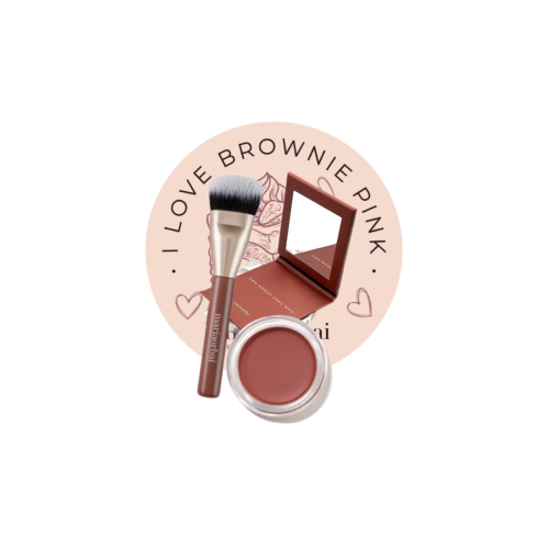 Maria Orbai - Kit I Love Brownie Pink + free mirror