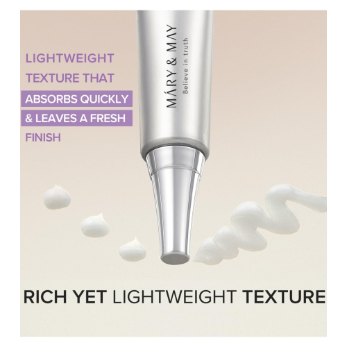 Mary & May - Eye Contour Cream Tranexamic Acid+ Glutathion