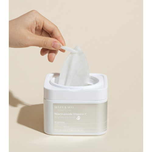Mary & May - Brightening Mask with Niacinamide and Vitamin C - 30ea