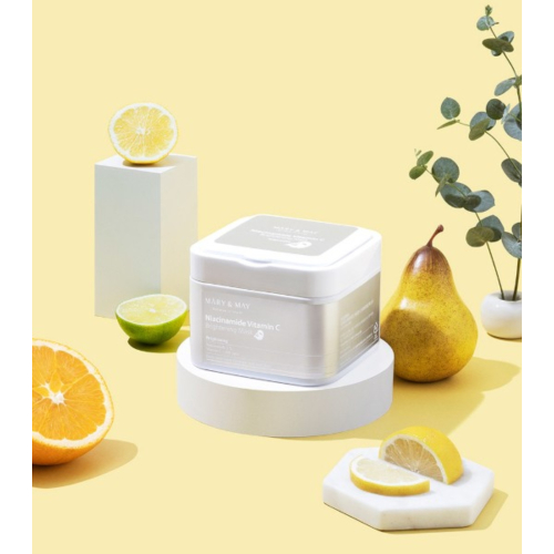 Mary & May - Brightening Mask with Niacinamide and Vitamin C - 30ea