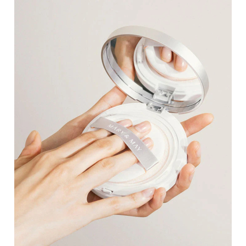 Mary & May - Cushion sunscreen SPF50+ PA++++ Niacinamide Panthenol