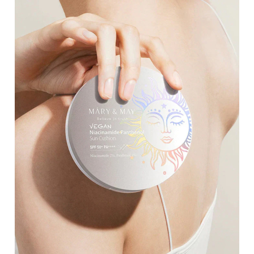 Mary & May - Cushion sunscreen SPF50+ PA++++ Niacinamide Panthenol