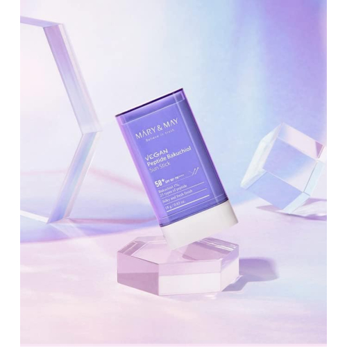 Mary & May - Sunscreen stick SPF50+ PA++++ Vegan Peptide Bakuchiol