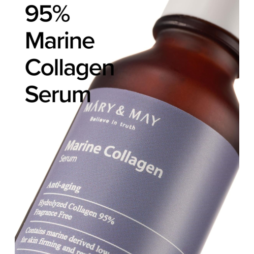 Mary & May - Anti-wrinkle facial serum Marine Collagen