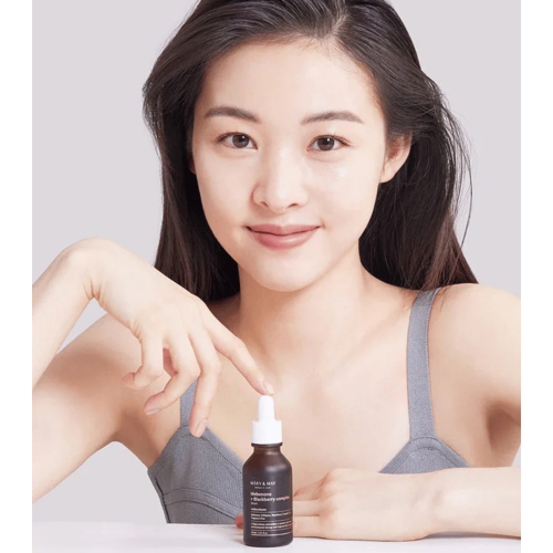 Mary & May - Anti-aging facial serum Idebenone + Blackberry Complex
