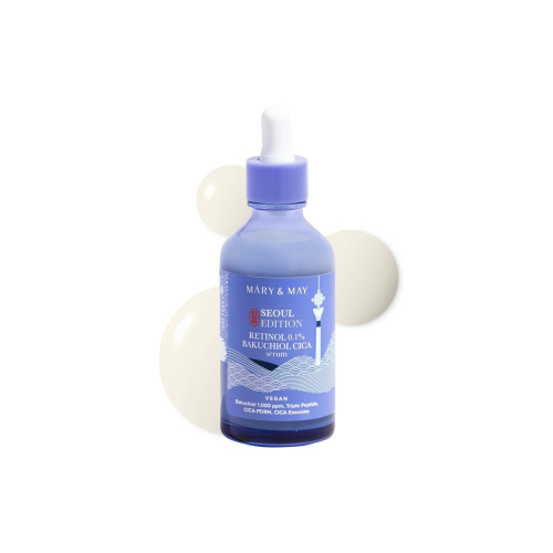 Mary & May - Facial Serum Retinol 0.1% Bakuchiol CICA